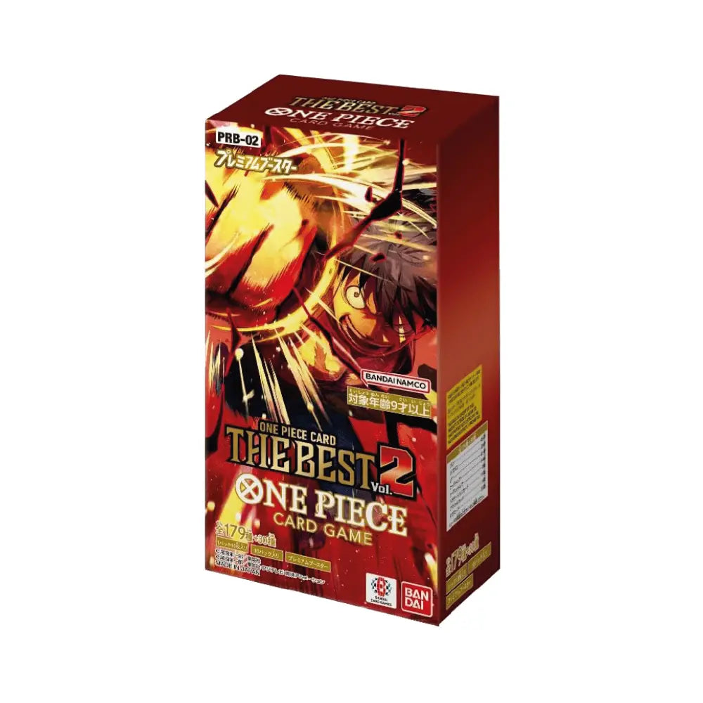 One Piece - The Best PRB02 - Display da 10 Buste (JAP)