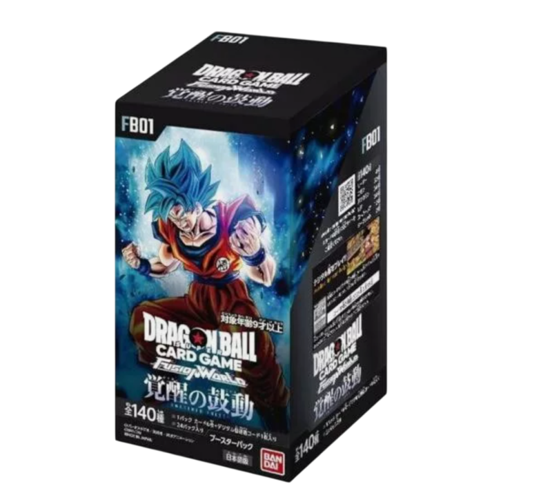 Fusion World 01 JAP Box FB-01 Dragon Ball Super TCG Booster Display (24 Packs)