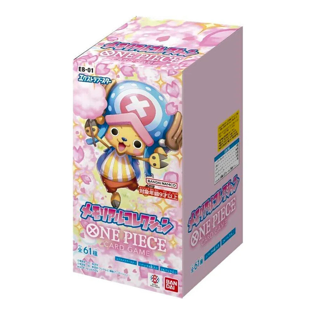 One Piece Card Game - Extra Booster - Memorial Collection EB-01 - Display da 24 Buste (JAP)