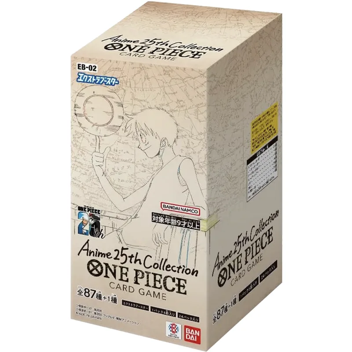 One Piece EB02 Anime 25th Collection Box (24 Bustine) JAP