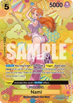 Nami OP08-106 SP – Emperors in the New World OP-09 – ENG – RAW