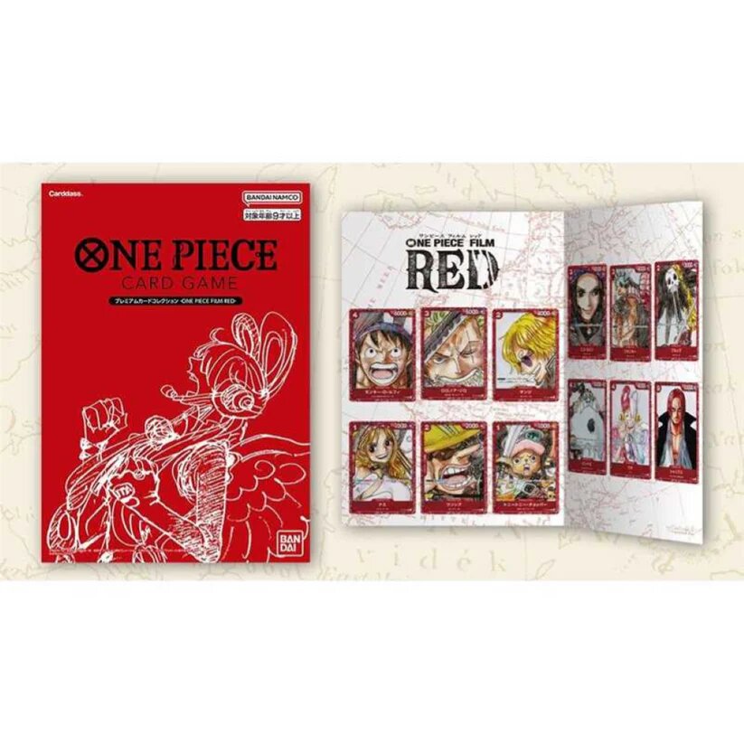 One Piece Card Game Premium Card Collection Film Red Edition