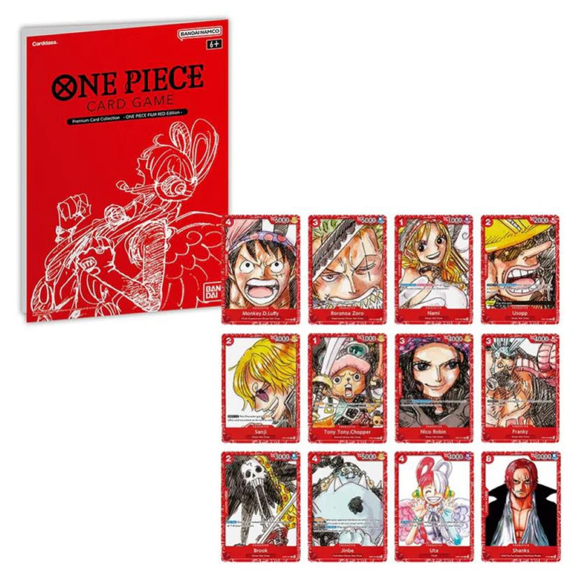 One Piece Card Game Premium Card Collection Film Red Edition