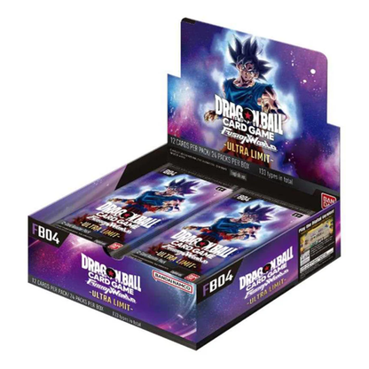 Dragon Ball Super Card Game Fusion World FB04 Ultra Limit Booster Box 24 bustine ENG