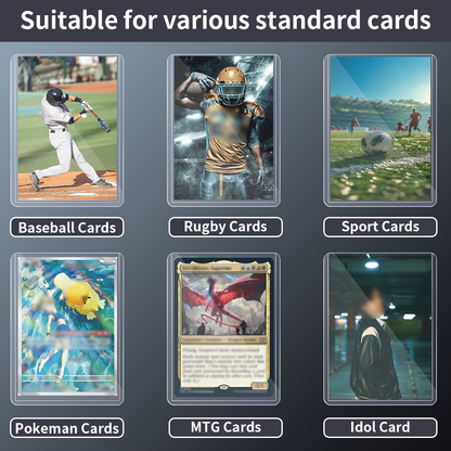 AEGIS PX08 – 25 Top Loader Rigidi 35PT per Carte TCG 3"×4"
