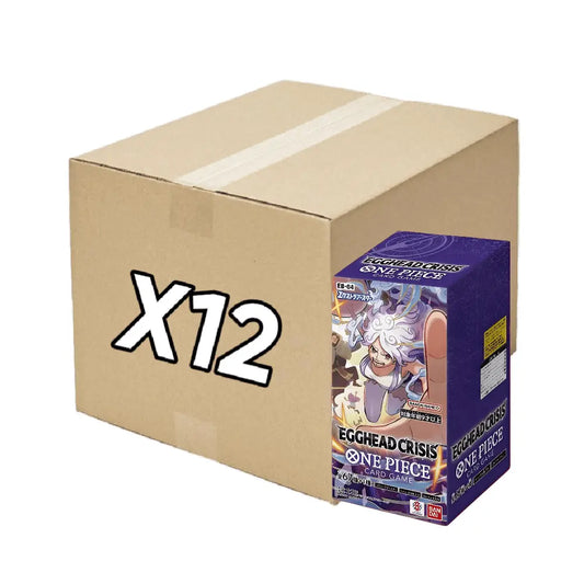 One Piece - Extra Booster Egghead Crisis EB04 - Case 12 x Display da 24 Buste (JAP)