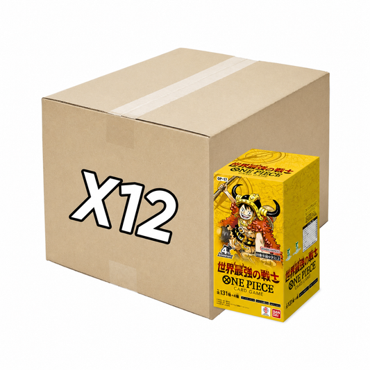 One Piece Card Game OP-17 The World’s Strongest Warriors – Case Sigillato 12 Booster Box – JAP