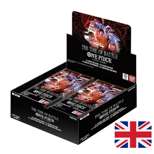 One Piece Card Game OP-16 The Time of Battle Booster Box 24 bustine inglese Bandai
