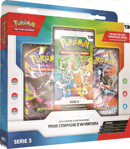 Pokémon GCC Collezione Illustrazione Primi Compagni d’Avventura – Serie 3 – ITA