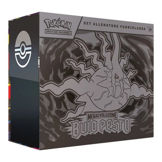 Pokémon Megaevoluzione Buio Pesto Set Allenatore Fuoriclasse ITA sigillato