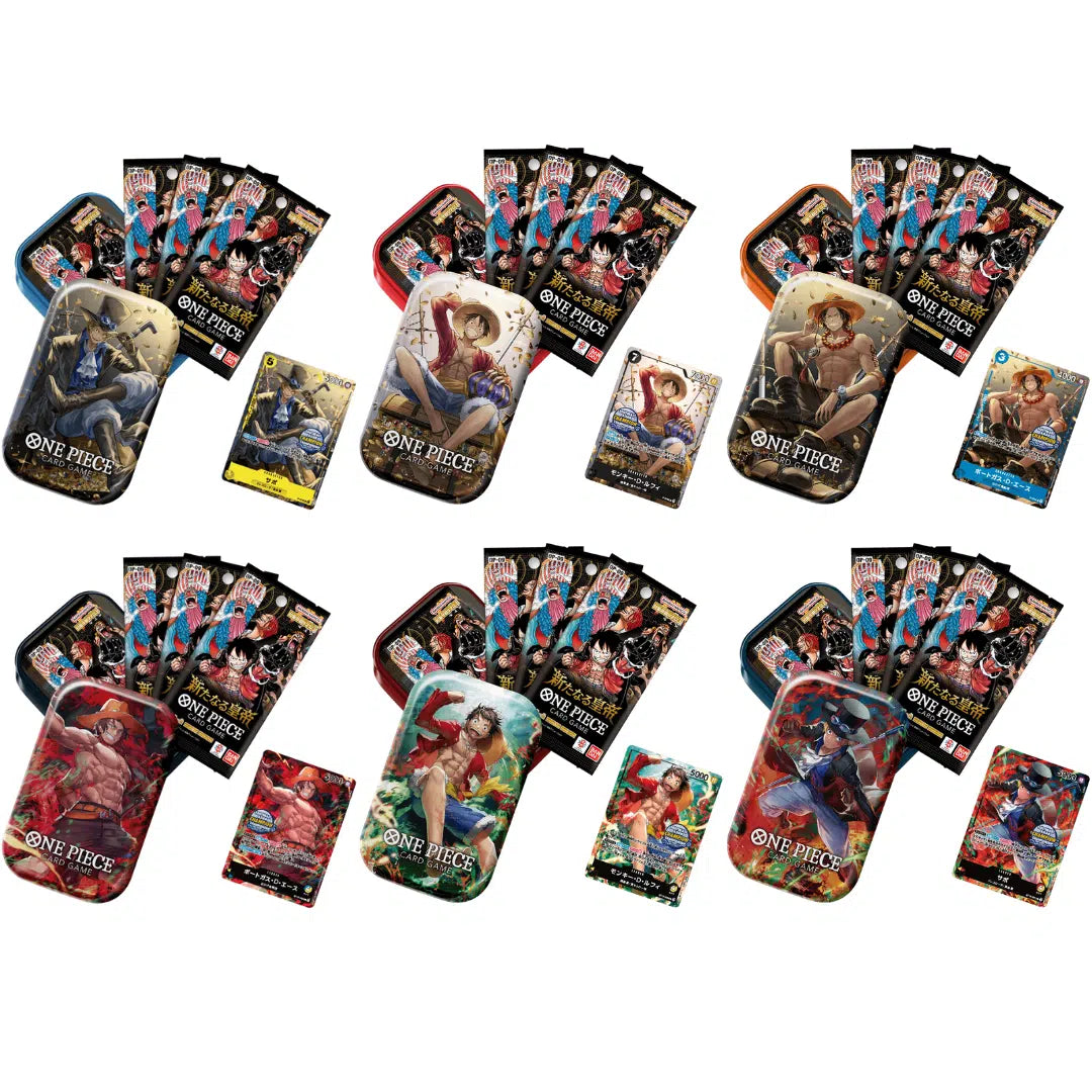 One Piece Card Game The New Emperors OP09 Mini Tin Vol.1 TS01 Asia Exclusive (JAP)