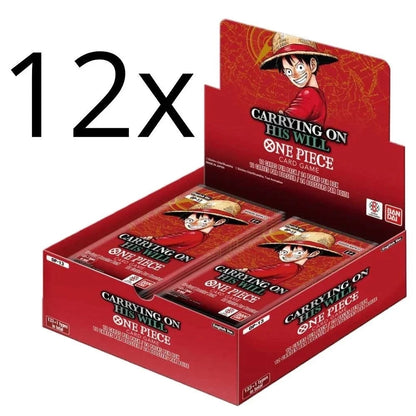 One Piece OP13 Carrying On His Will sealed case 12 booster box English