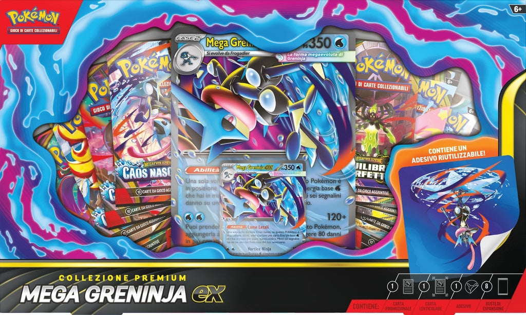 Pokémon GCC – Collezione Premium Mega Greninja-ex – ITA
