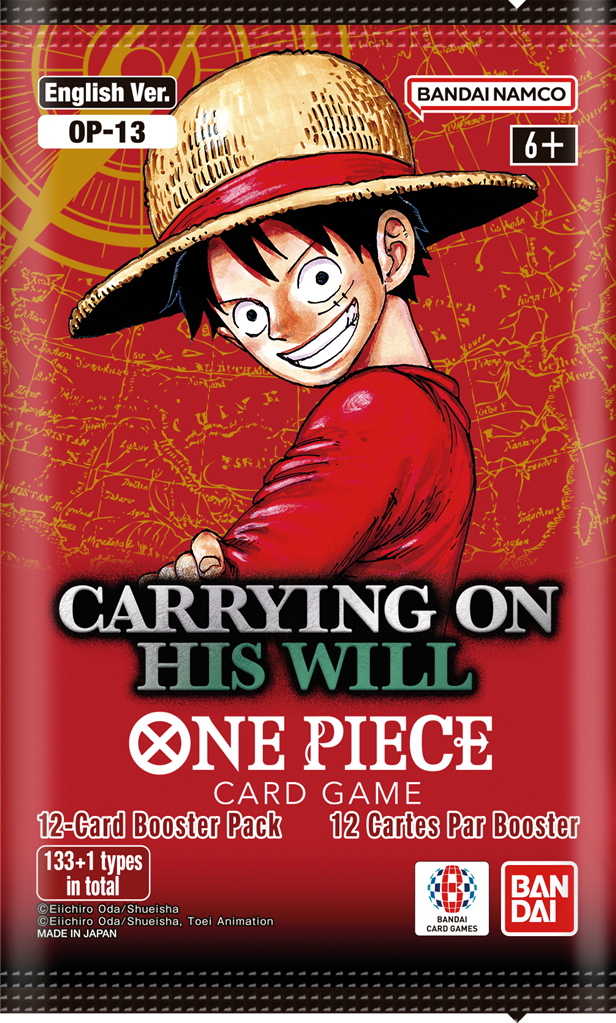 One Piece OP13 - Carrying on His Will - Busta Paper Sleeve (ENG)