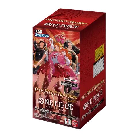 One Piece Card Game Extra Booster One Piece Heroines Edition EB03 Display – 24 Buste (JP)