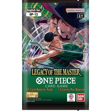 One Piece Card Game - Legacy of the Master OP-12 - Display da 24 Buste (ENG)