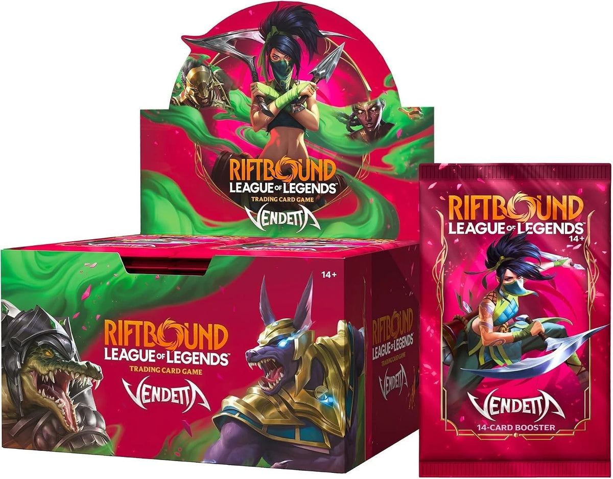 Riftbound: League of Legends TCG – Vendetta Booster Display (24 Buste) – ENG