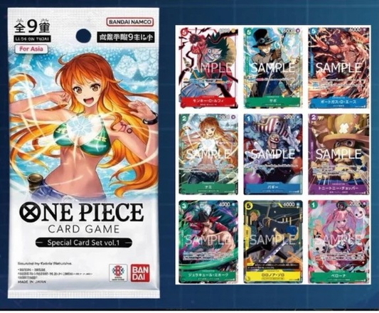 One Piece Card Game Special Card set Vol.1 Sealed Pack - Japanese Jump Promos