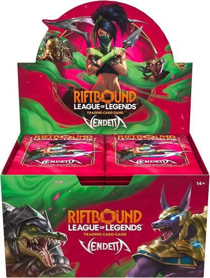 Riftbound: League of Legends TCG – Vendetta Booster Display (24 Buste) – ENG